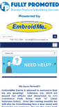 Mobile Screenshot of embroidme-barrie.com